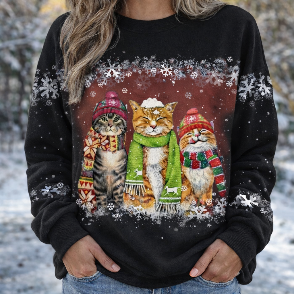 Cozy Cat Sweater