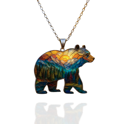 Save The Bears Necklace (925 Sterling Silver)